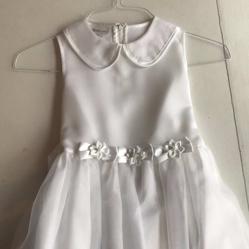 Girl’s Formal White Dress
